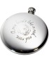 Red Red Rose Sporran Pewter Flask