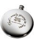 Red Red Rose Sporran Pewter Flask