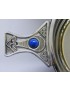 Gem Handle Pewter Quaich