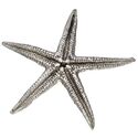 Baby Starfish Pewter Shell Ornament