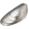 Mussel Pewter Shell Ornament