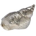 Spiral Pewter Shell Ornament (S)