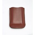 Brown Leather Pouch 3oz Pocket Flasks