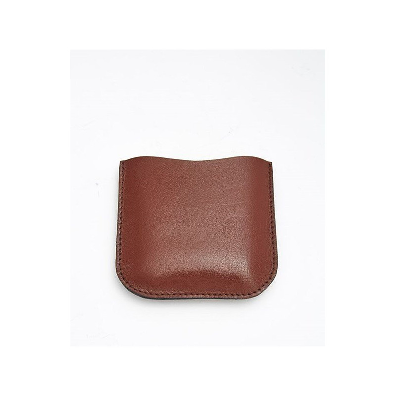 Black Leather Pouch 4oz Pocket Flasks