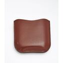 Brown Leather Pouch  6oz Pocket Flasks