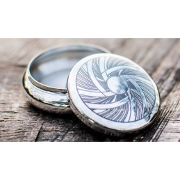 Millstones Pewter Trinket Box