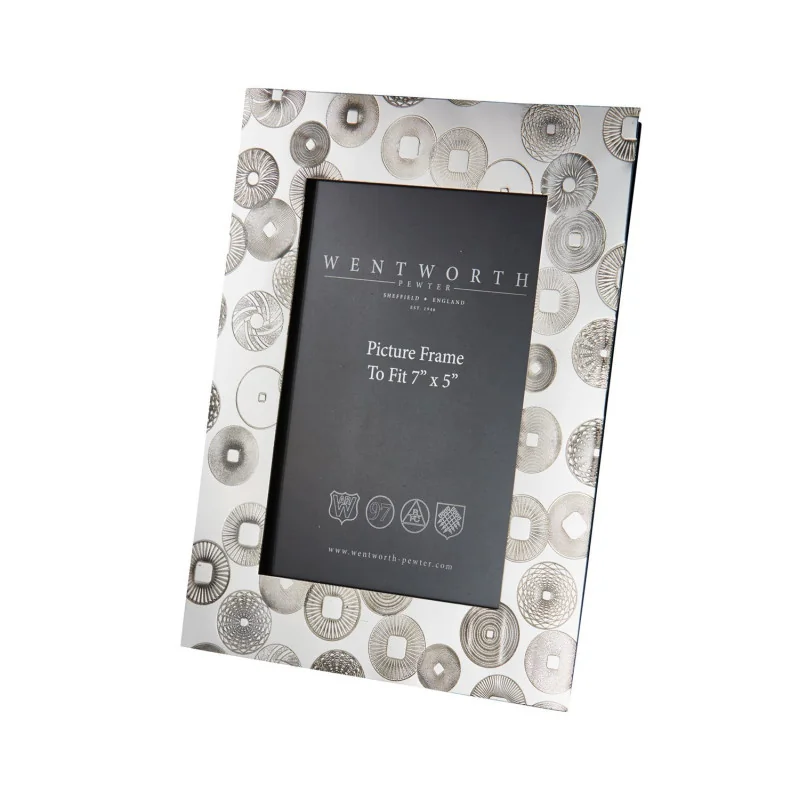 Millstones Pewter Picture Frame