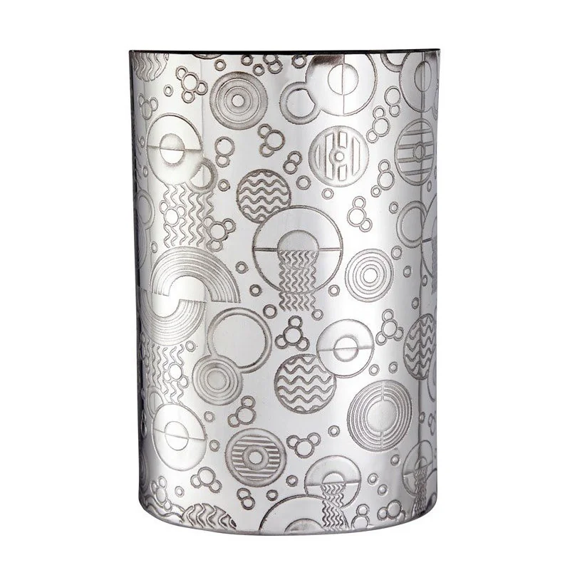 Retro Style Pewter Vase Large