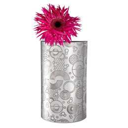 Retro Style Pewter Vase Medium