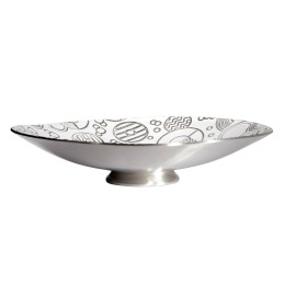 Retro Style Pewter Bowl