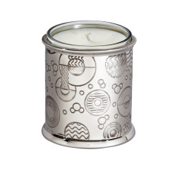 Retro Style Pewter Candle Votive