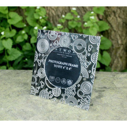 Retro Style Pewter Frame Small