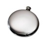 Celtic Gold Round Pewter Flask