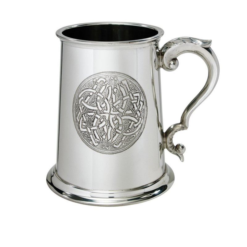 Celtic Circle Pewter Tankard Celtic Circle Pewter Tankard