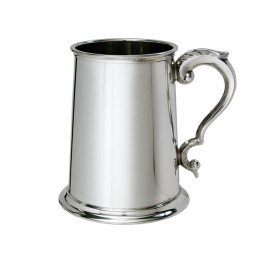 Plain Pewter Tankard - 1 pint