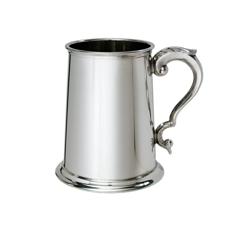 Plain Pewter Tankard - 1 pint