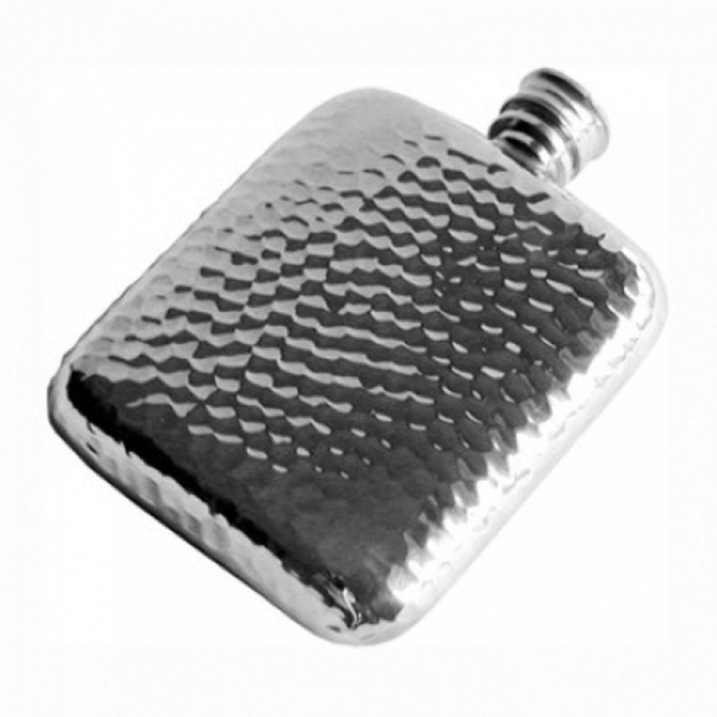 Hammered Pocket Flask 4oz