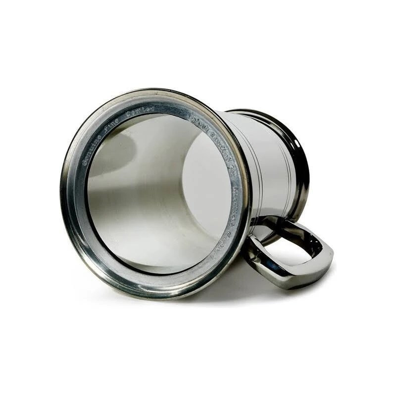 Double Lined Glass Base Tankard