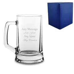 Plain Glass Tankard