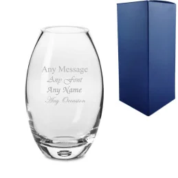Handmade Barrel Bubble Base Vase