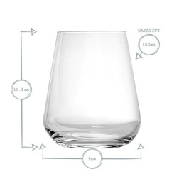Inalto Uno Whiskey Glass