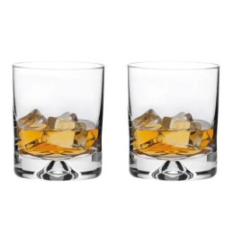 Dimple Base Whisky Glass