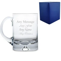 Handmade Dimple Base Tankard