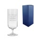 Footed Beer Glass