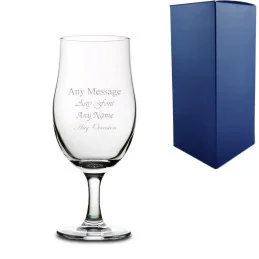 Stemmed Cider / Beer Glass