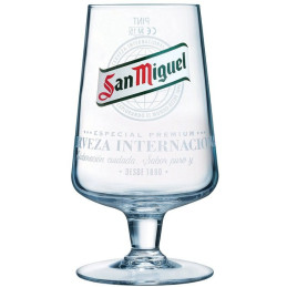 San Miguel Pint Glass