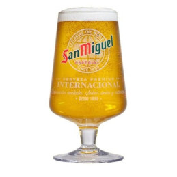 San Miguel Pint Glass