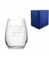 Stemless White Wine Glass