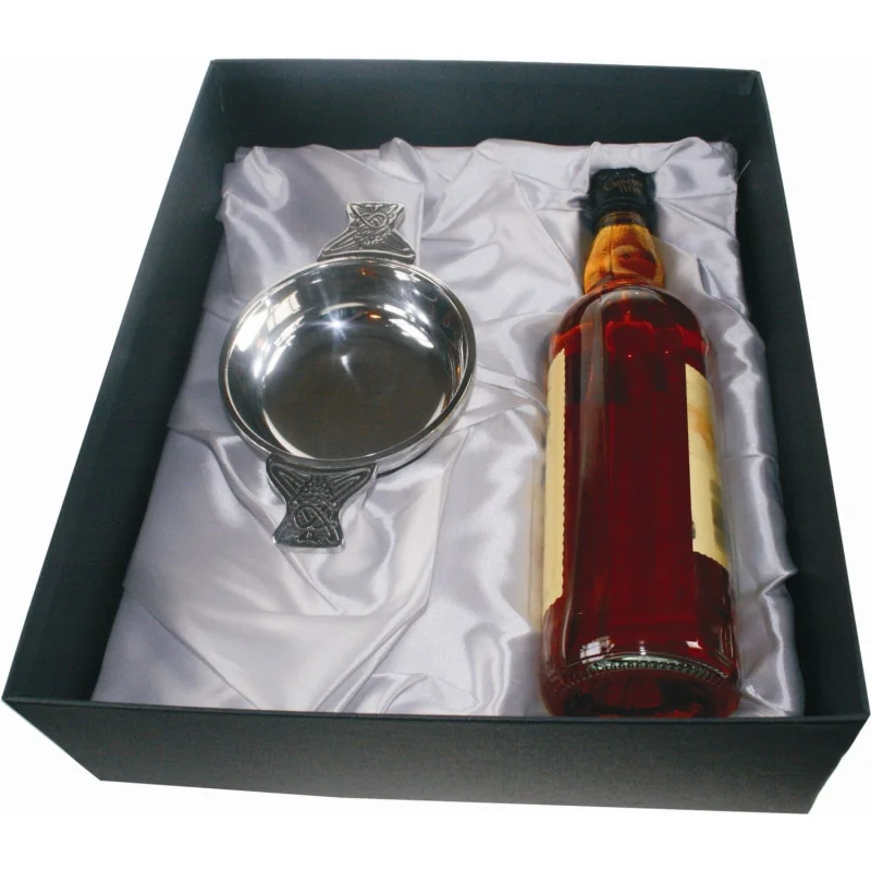 Box To Take Large Quaich & Bottle Box To Take Large Quaich & Bottle