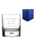 Bubble Base Whisky Glass