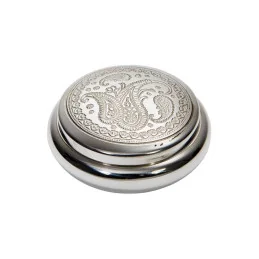 Paisley Pewter Trinket Box