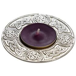 Celtic T-Lite Round Candle Holder