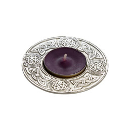 Celtic T-Lite Round Candle Holder