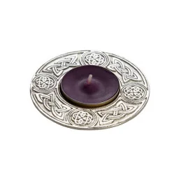 Celtic T-Lite Round Candle Holder
