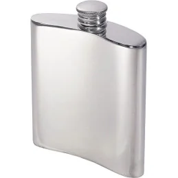 Celtic Cross Pewter Kidney Flask