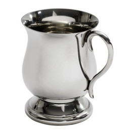 Georgian Pewter Baby Mug