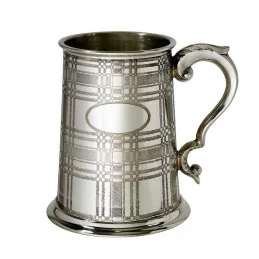 Tartan Pewter Tankard
