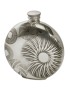 Millstones Round Pewter Flask