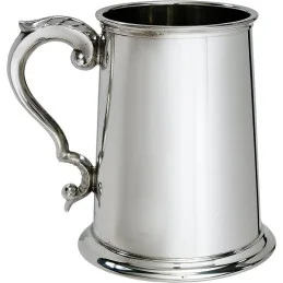 Plain Pewter Tankard - 1 pint