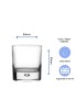 Prysm Decanter Set With 4 Bubble Whisky glasses