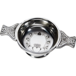 Claddagh Pewter Quaich Small