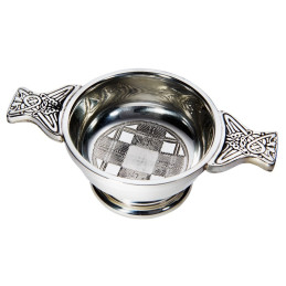 Tartan Pewter Quaich