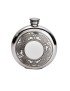 Paisley Pewter Round Flask