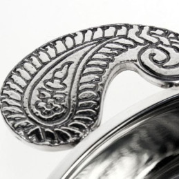 Paisley pewter Quiach - Large