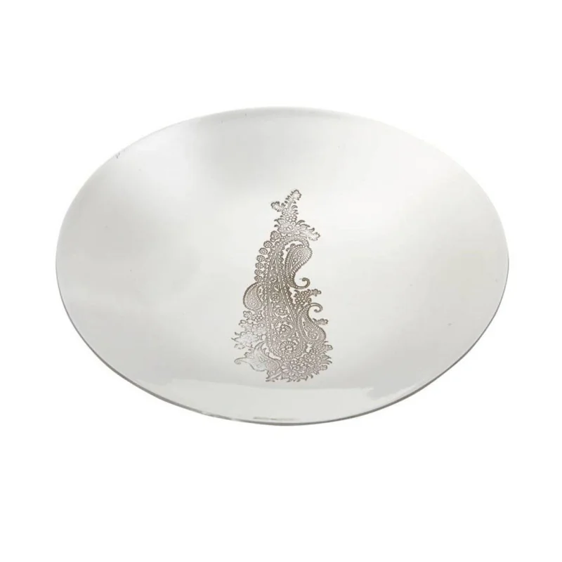 Paisley Pewter Bowl