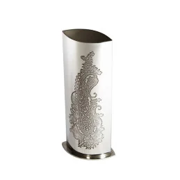 Single Paisley Pewter Budvase